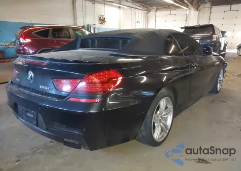2015 BMW 650I xDrive z USA, uszkodzony, nr VIN WBAYP1C52FD217074
